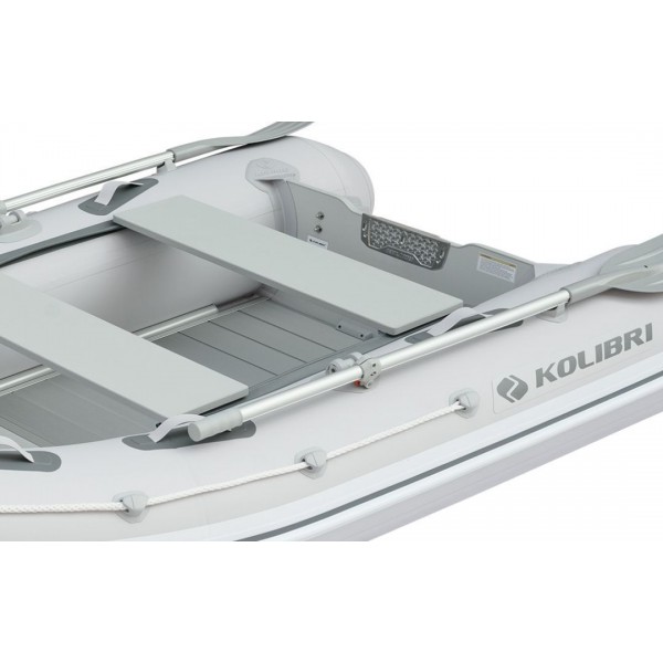 Надувная лодка Колибри КМ-270ДХЛ (Kolibri KM-270DXL) — моторная килевая Air-Deck