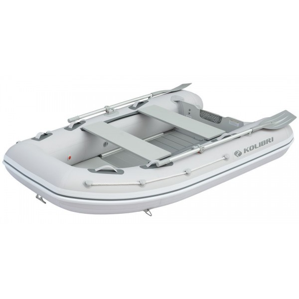 Надувная лодка Колибри КМ-270ДХЛ (Kolibri KM-270DXL) — моторная килевая Air-Deck