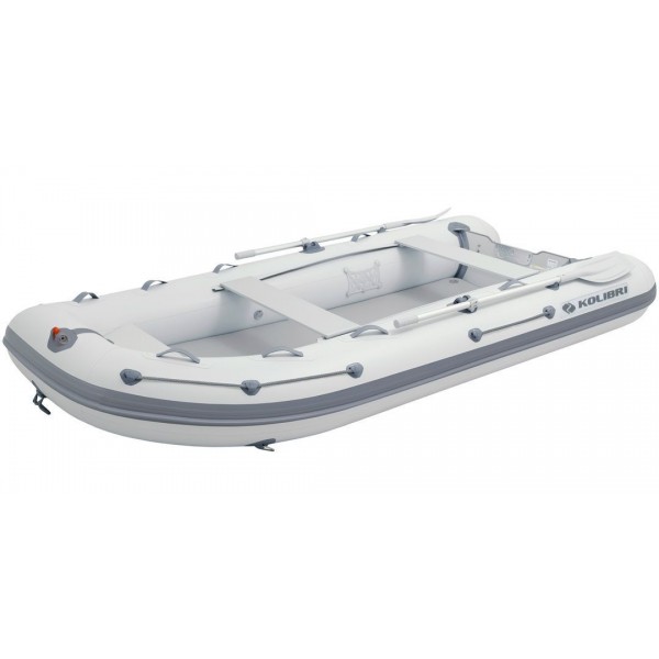Надувная лодка Колибри КМ-360ДХЛ: моторная килевая Air-Deck (Kolibri KM-360DXL)