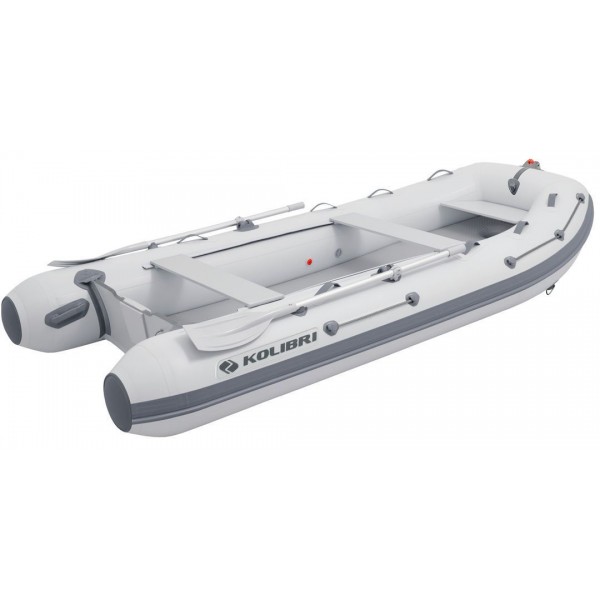 Надувная лодка Колибри КМ-360ДХЛ: моторная килевая Air-Deck (Kolibri KM-360DXL)