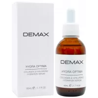 Сироватка «Колаген + гіалуронова кислота» / Hydra Optima Collagen + hyaluronic hydration serum / Demax