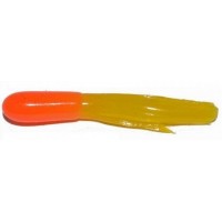 Силікон Big Bite Baits Crappie Tube 1,5" Orange / Yellow 10 шт (1838.02.02)