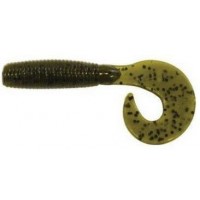 Силікон Big Bite Baits Finesse Grub 4" Pump. Pepper Green 10 шт (1838.00.95)