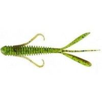 Силикон Keitech Hog Impact 4" 401 Green Pumpkin / Chartreuse (1551.03.31)