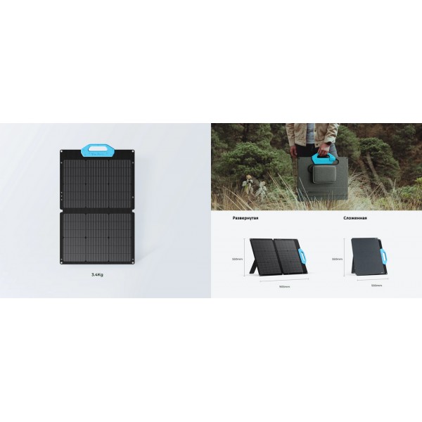 Солнечная панель Bluetti 68W Solar Panel PV68