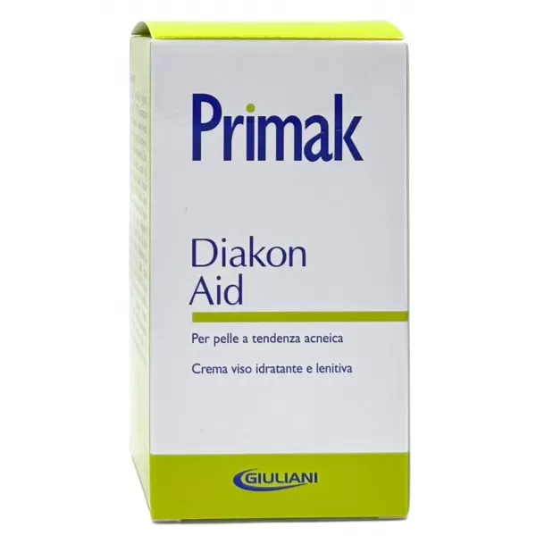 Крем увлажняющий и успокаивающий для кожи с акне / Primak Diakon Aid / Biogena