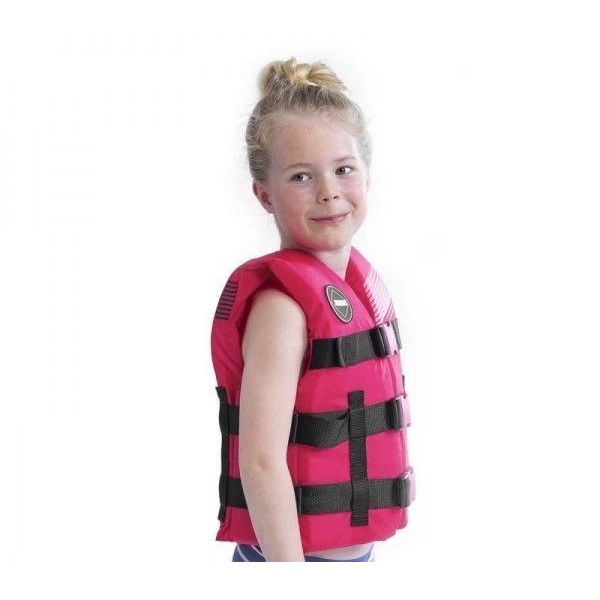 Жилет страховочный Jobe Nylon Vest Youth Hot Pink