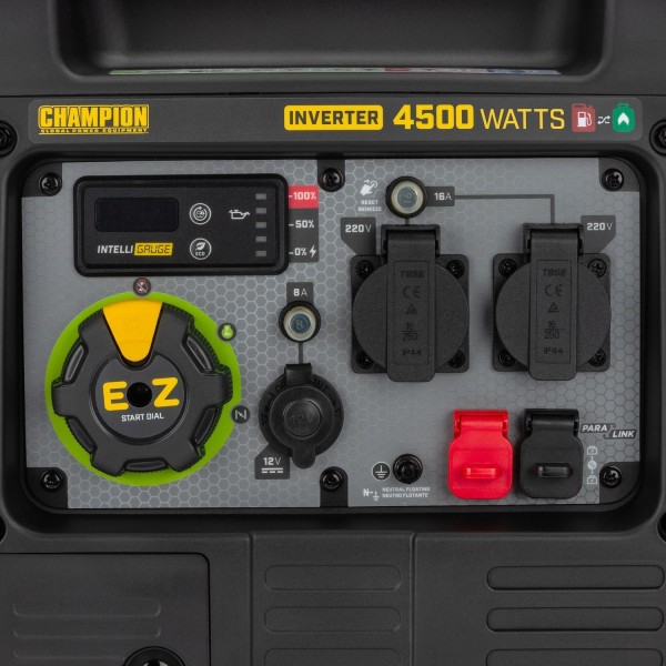 Генератор инверторный Champion C4500BT двухтопливный (500988-UA)