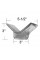 Блокирующий упор Easterner 5-1/2 × 3” черный C11303B