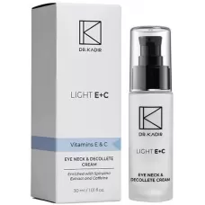 Крем для шкіри навколо очей та декольте Лайт Е+С / Light E+C Eye Neck & Decolte Cream / Dr.Kadir