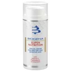 Крем для сухой и чувствительной кожи / SUPER NUTRITION / Biogena