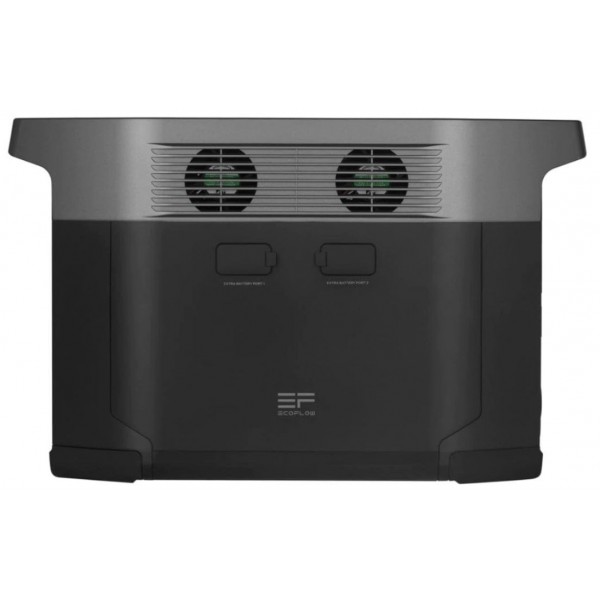 Комплект энергонезависимости EcoFlow PowerStream – микроинвертор 800W + зарядная станция Delta Max 2000 + 2 x 400W стационарные солнечные панели