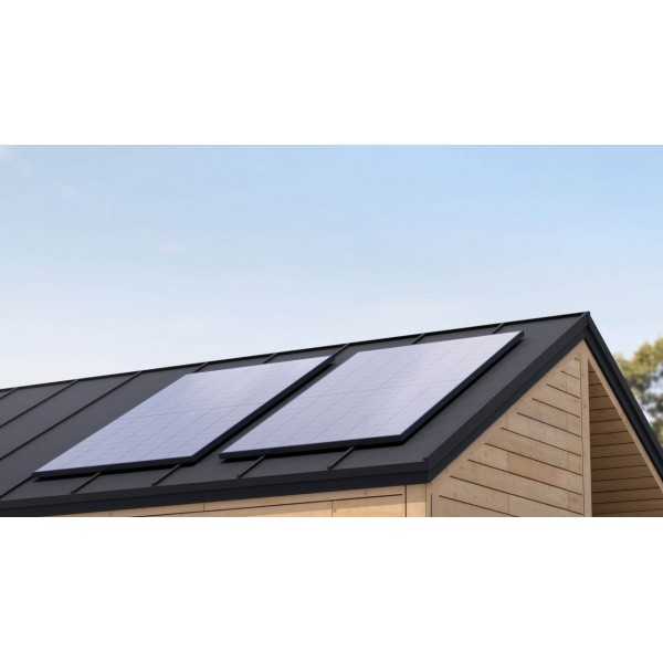 Комплект энергонезависимости EcoFlow PowerStream – микроинвертор 800W + зарядная станция Delta Max 2000 + 2 x 400W стационарные солнечные панели