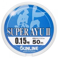 Лісочка Sunline Super Ayu II 50 м HG #0.15 Вага: 0.064 мм Вага: 0.38 кг