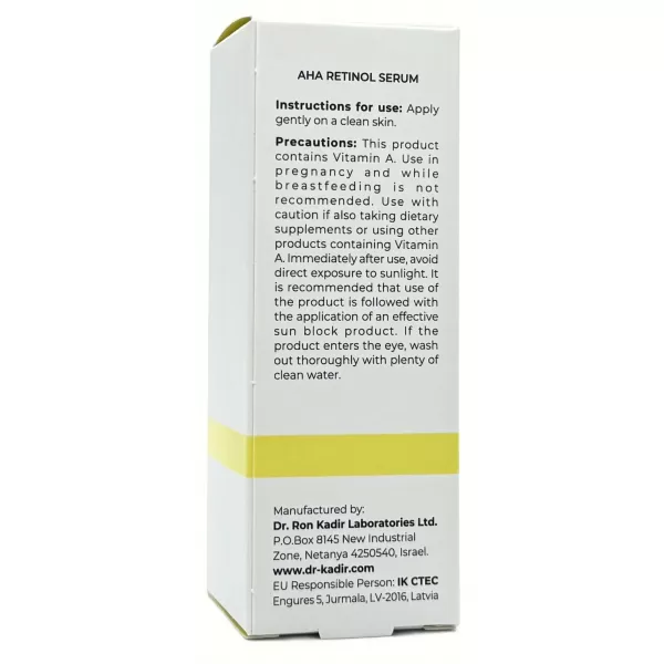 Сироватка ретинол AХА / Serum Retinol AHA / Dr.Kadir