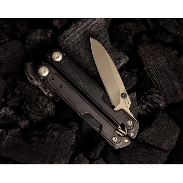 Мультитул Leatherman ARC Obsidian, кожаный чехол 833207