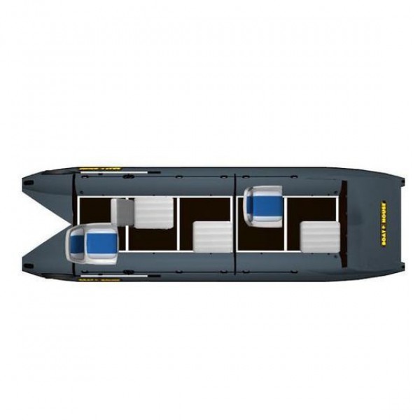 Надувная лодка Boathouse Fisher 510B — надёжная и универсальная