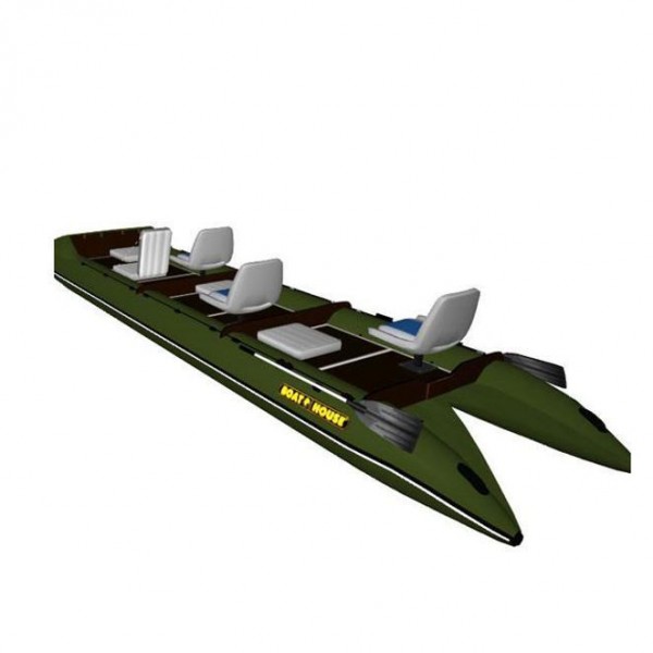 Boathouse Fisher 650A — Надувная лодка для рыбалки
