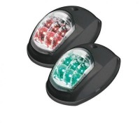 Пара навігаційних вогнів Easterner чорний корпус C91106PB-B LED
