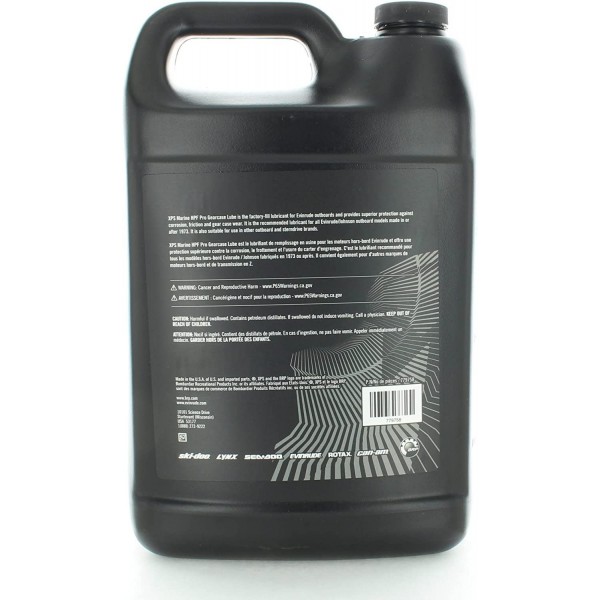 Трансмиссионное масло Evinrude/Johnson Gear Lube, HPF PRO, 1 Gallon (4 литра) (779758)