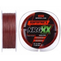 Шнур Brain NRG 8X sinking 200m 0.08mm 7.2kg brown (1858.20.87)