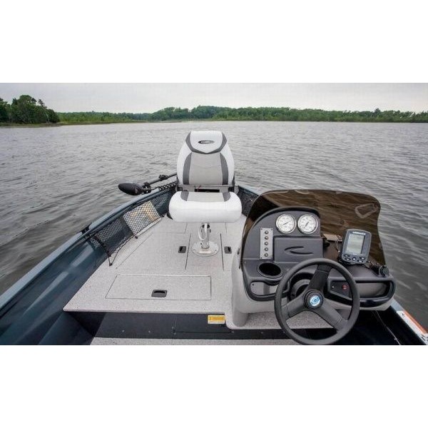Алюминиевая лодка Crestliner Kodiak 16, Mercury F50ELPT
