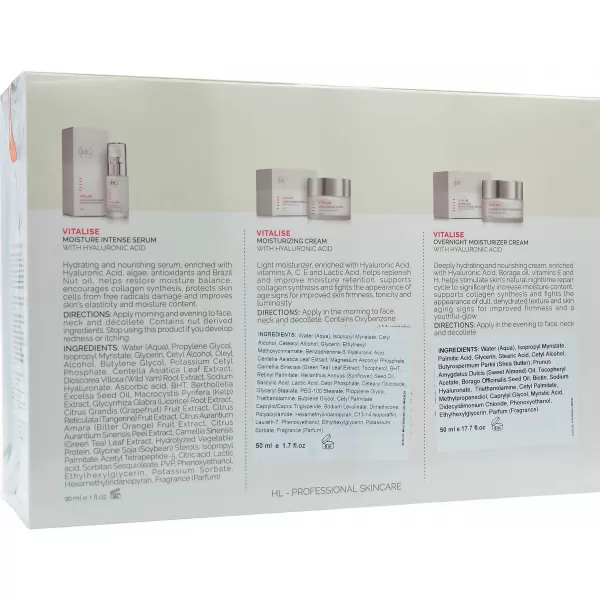 Набор для ухода с гиалуроновой кислотой / VITALISE KIT / Holy Land