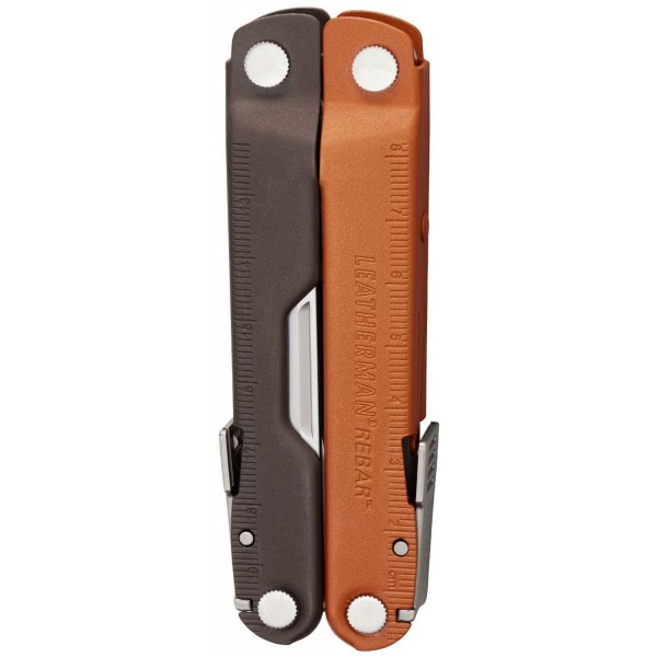 Мультитул Leatherman Rebar Burnt Sienna, нейлоновый чехол (833313)