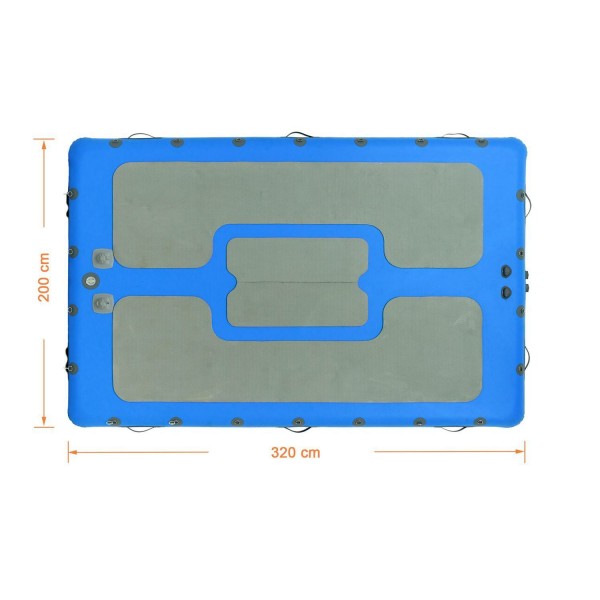 Ультрамариновая надувная док-платформа Kolibri DK-320 (Колибри ДК-320)