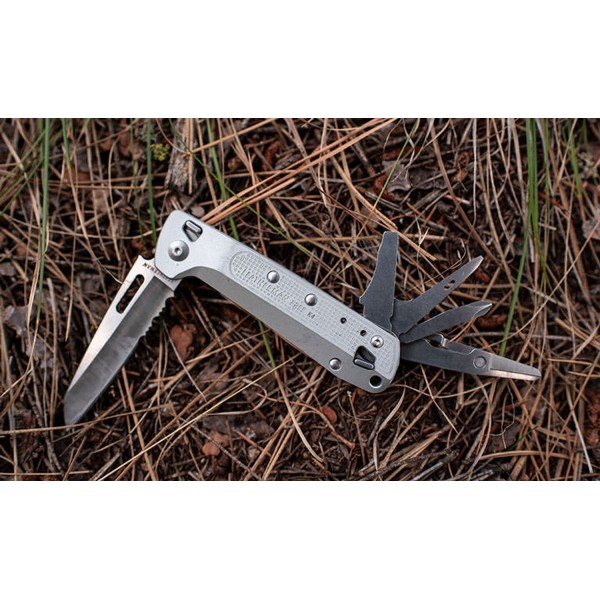 Нож-мультитул Leatherman Free K4x Silver (832662)
