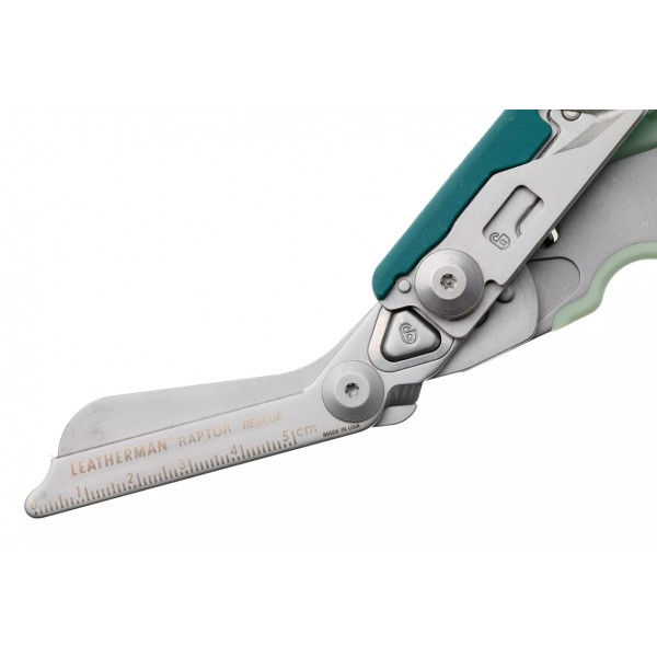 Ножницы Leatherman Raptor Rescue Icy Mint, utility чехол (833474)
