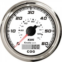 GPS спидометр Wema (Kus) белый CMSB-WS-60L (KY08103)