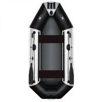 Надувная лодка AquaStar В-275-WOD (белая)