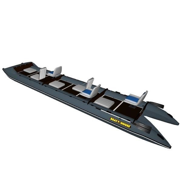 Boathouse Fisher 710A — надувная лодка для рыбалки и отдыха