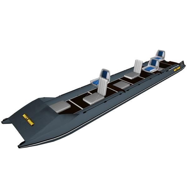 Boathouse Fisher 710A — надувная лодка для рыбалки и отдыха