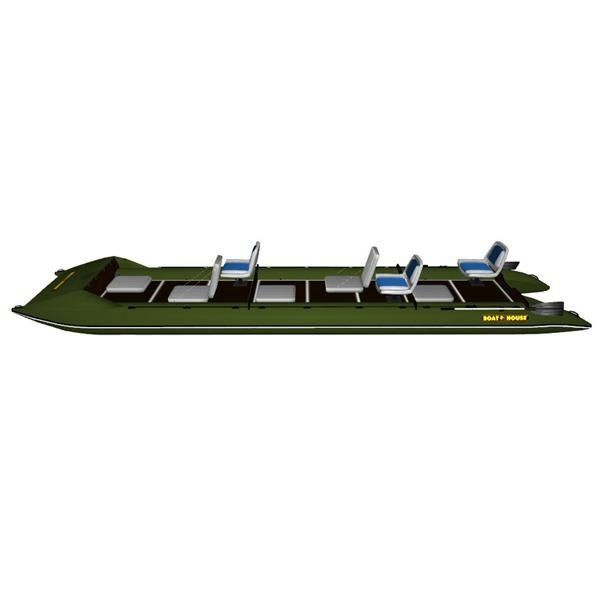 Boathouse Fisher 710A — надувная лодка для рыбалки и отдыха