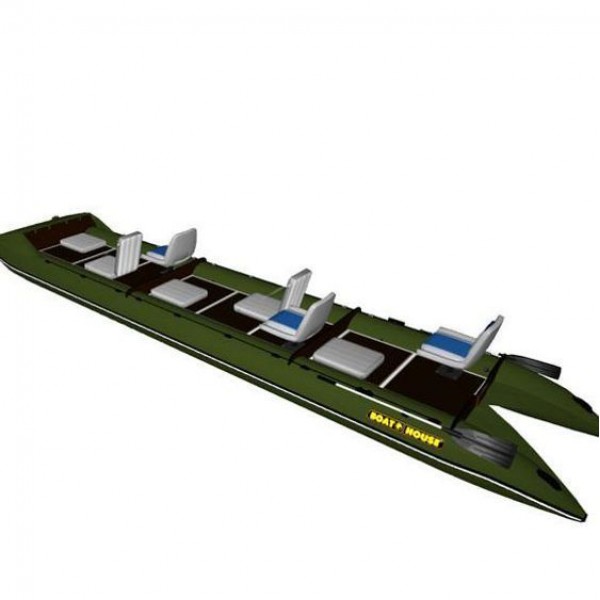 Boathouse Fisher 711 — Надувная лодка для рыбалки