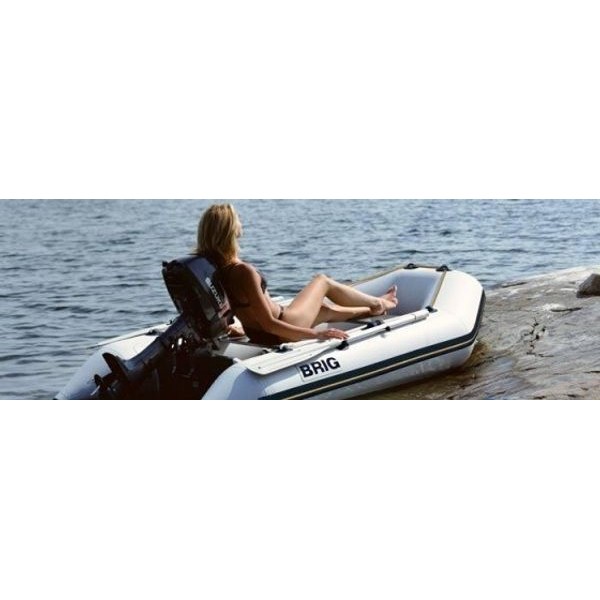 Надувная лодка Brig Dingo D265S (серая): компактная и надёжная