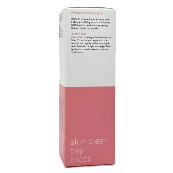 Дневная сыворотка для жирной кожи / 301 SKIN CLEAR DAY DROPS SPF20 / Histomer