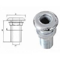 Зливний штуцер RYE нержавіюча сталь 3/8"(3472110)