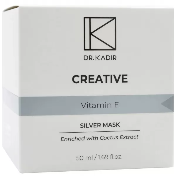 Маска Креатив Серебряная / Creative Silver Mask / Dr.Kadir