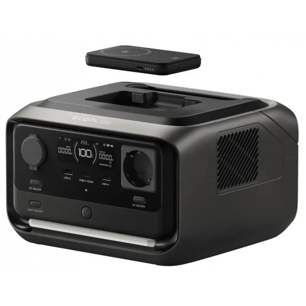 Зарядная станция EcoFlow RIVER 3 Plus Wireless