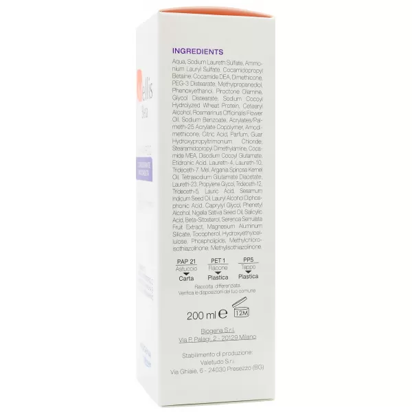 Шампунь лечебно-профилактический от выпадения волос / MELLIS BETA / Biogena