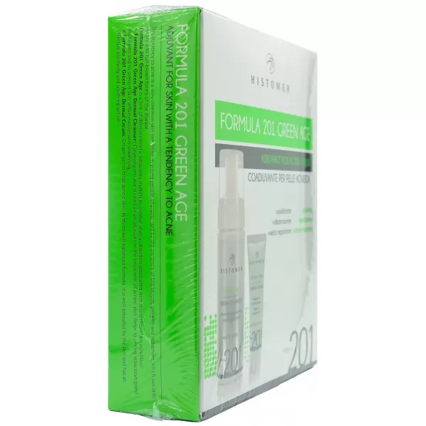 Набор GREEN AGE - Комплексный уход для кожи с акне / Formula 201 Green Age Complete Acne Kit / Histomer