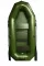 Надувная лодка Adventure Scout S-250T (серая)