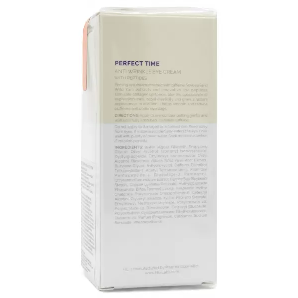 Крем для век c липопептидами / PERFECT TIME ANTI WRINKLE EYE CREAM / Holy Land