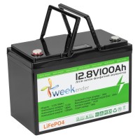Акумулятор літій-ферумний Weekender 100Ah 12V LiFePO4 з екраном (FT12100 W)