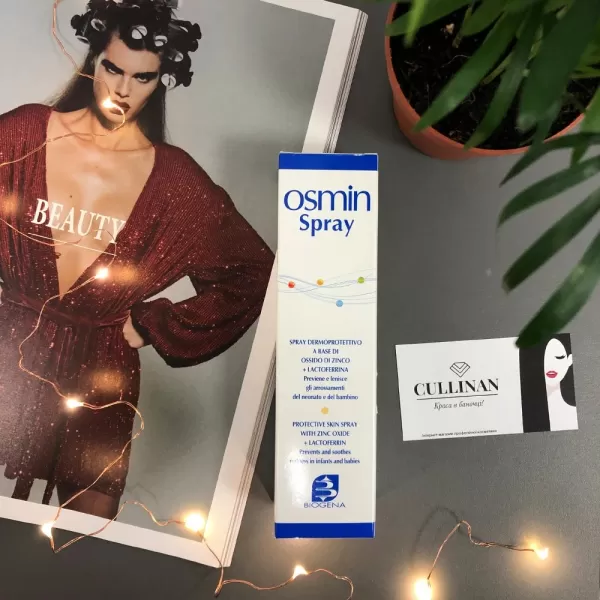 Спрей от потницы и опрелостей (Zinc+Lactoferrin) / Osmin SPRAY / Biogena