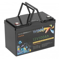 Литий-ферумный аккумулятор Weekender LiFeP04 12V 100Ah с дисплеем