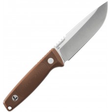 Нож Leatherman Trac Earth Brown, кожаный чехол 833347